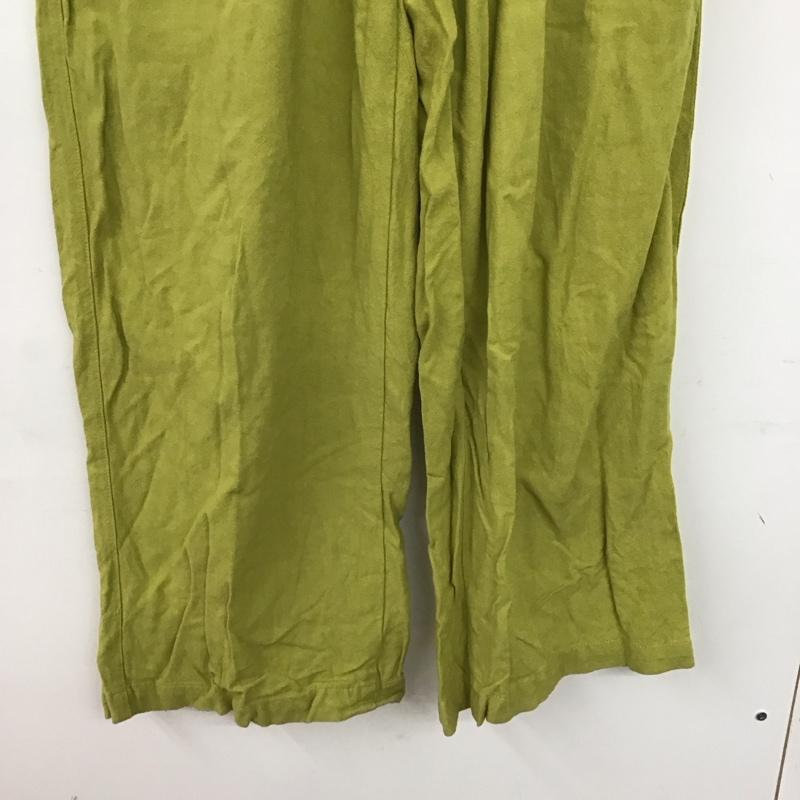フリークスストア FREAK S STORE パンツ スラックス FREE 無地 薄緑 / ライトグリーン /  レディース USED 古着 中古 10147185