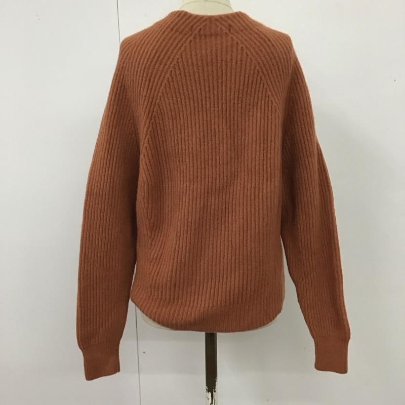 アーバンリサーチ URBAN RESEARCH ニット、セーター 長袖 UR97-22O006 Vネック FREE 無地 橙 / オレンジ /  レディース USED 古着 中古 10120600