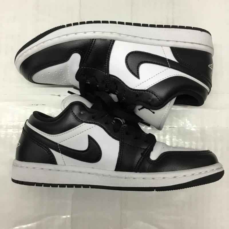ナイキ NIKE スニーカー スニーカー DC0774-101 WMNS AIR JORDAN 1 LOW 22.5cm 22.5cm ロゴ、文字 白 / ホワイト / X 黒 / ブラック /  レディース USED 古着 中古 10113754