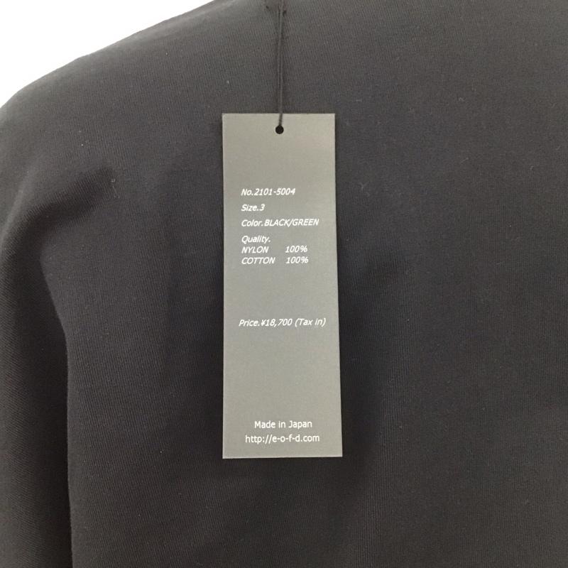 シーバ Sheba Tシャツ 半袖 2101-5004 クルーネック コットン ナイロン タグ付き 3 無地 黒 / ブラック / X カーキ / カーキ /  メンズ USED 古着 中古 10112667