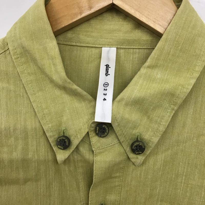 グラム glamb シャツ、ブラウス 長袖 長袖シャツ 無地シャツ カラーシャツ ボタンダウンシャツ 1 無地 マルチカラー / マルチカラー /  メンズ USED 古着 中古 10137970