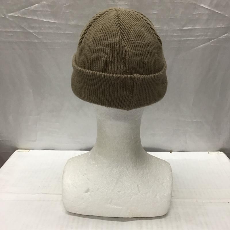 ラカル RACAL 帽子 ニット帽 ビーニー 日本製 無地 ベージュ / ベージュ /  メンズ USED 古着 中古 10120886