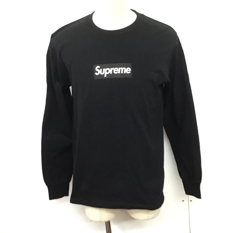 シュプリーム Supreme カットソー 長袖 20AW BoxLogoLSTee 長袖カットソー プリントTシャツ S ロゴ、文字 黒 / ブラック /  メンズ USED 古着 中古 10126535