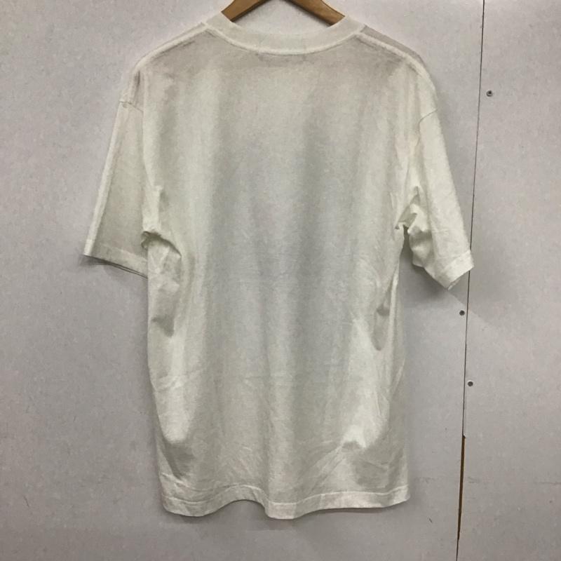 ジーユー GU Tシャツ 半袖 341-352691 グラフィックTUNDERCOVER1 半袖カットソー プリントTシャツ L プリント 白 / ホワイト /  メンズ USED 古着 中古 10132886