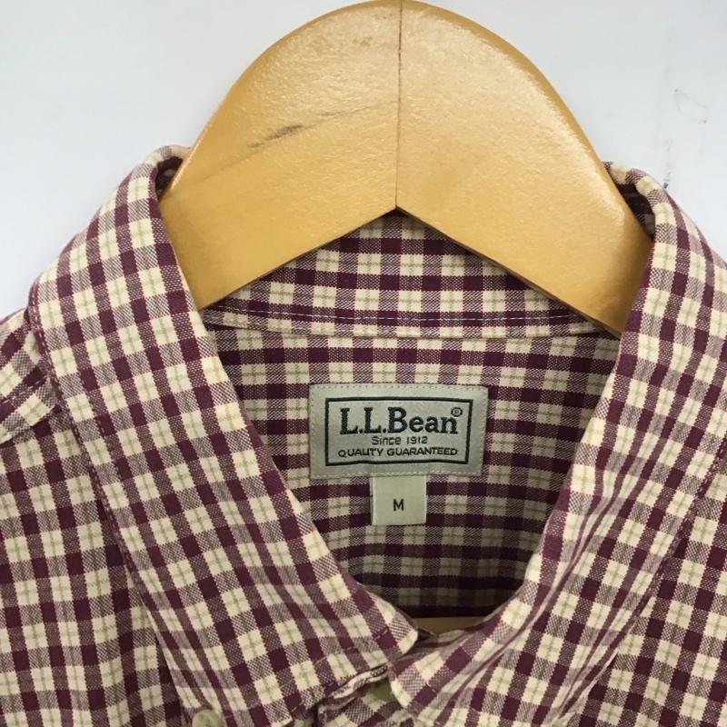 エルエルビーン L.L.Bean シャツ、ブラウス 半袖 半袖シャツ チェックシャツ ボタンダウンシャツ M チェック マルチカラー / マルチカラー /  メンズ USED 古着 中古 10136585