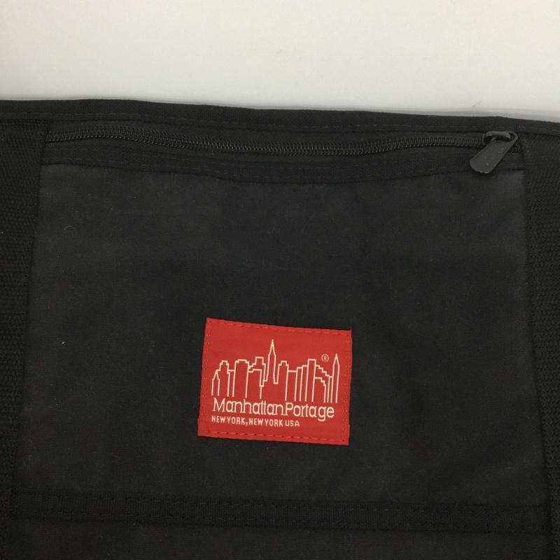 マンハッタンポーテージ Manhattan Portage メッセンジャーバッグ メッセンジャーバッグ ショルダーバッグ ロゴ、文字 黒 / ブラック /  メンズ USED 古着 中古 10150725