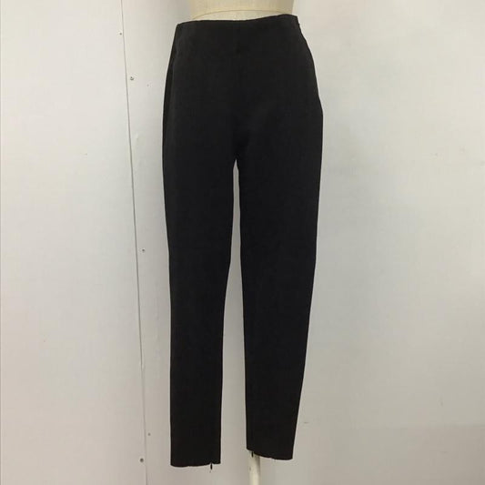 ザラベーシック ZARA BASIC ボトムス ボトムス カジュアルパンツ スリムパンツ ジップアップパンツ ストレッチパンツ S 無地 黒 / ブラック /  レディース USED 古着 中古 10110447