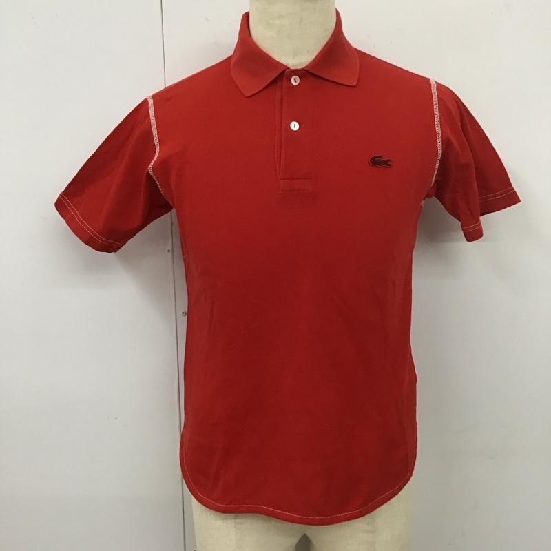 ラコステ LACOSTE ポロシャツ 半袖 JUNYA WATANABE 7 無地 赤 / レッド /  メンズ USED 古着 中古 10112009