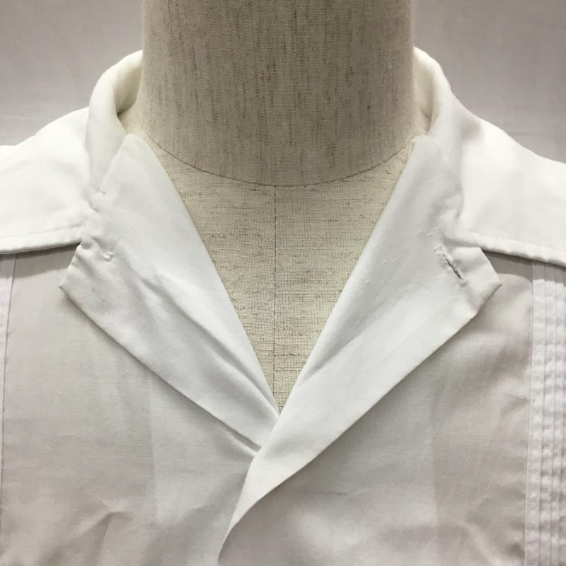 古着 USED シャツ、ブラウス 半袖 半袖シャツ カラーシャツ 半袖カットソー 総柄 白 / ホワイト /  メンズ USED 古着 中古 10113295