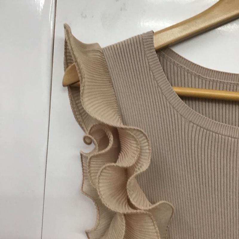 スナイデル SNIDEL ワンピース ロングスカート ノースリーブニットワンピース レース リブニットワンピース ONE SIZE 無地 マルチカラー / マルチカラー /  レディース USED 古着 中古 10143583