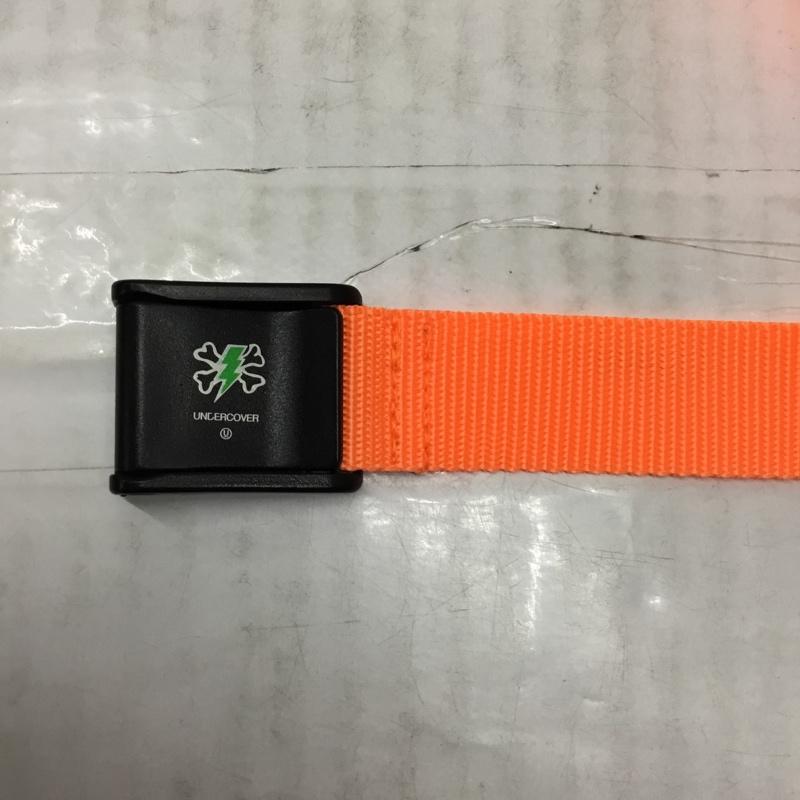 アンダーカバー UNDERCOVER ベルト・バックル ベルト ガチャベルト ワンポイント 橙 / オレンジ /  メンズ USED 古着 中古 10110682