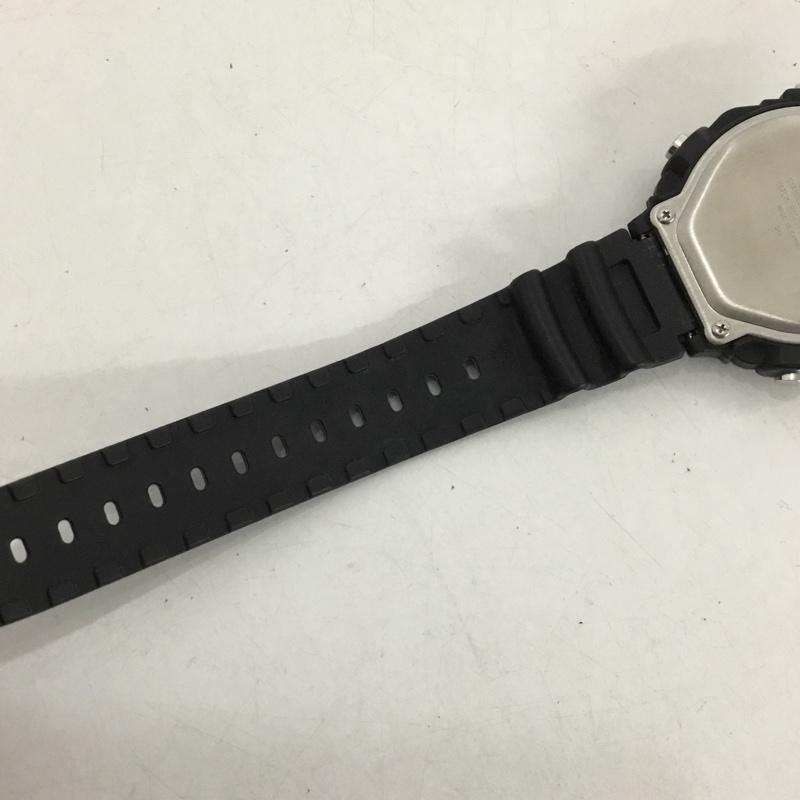 カシオ CASIO 腕時計 デジタル DW-290 チープカシオ ロゴ、文字 黒 / ブラック /  メンズ USED 古着 中古 10145837
