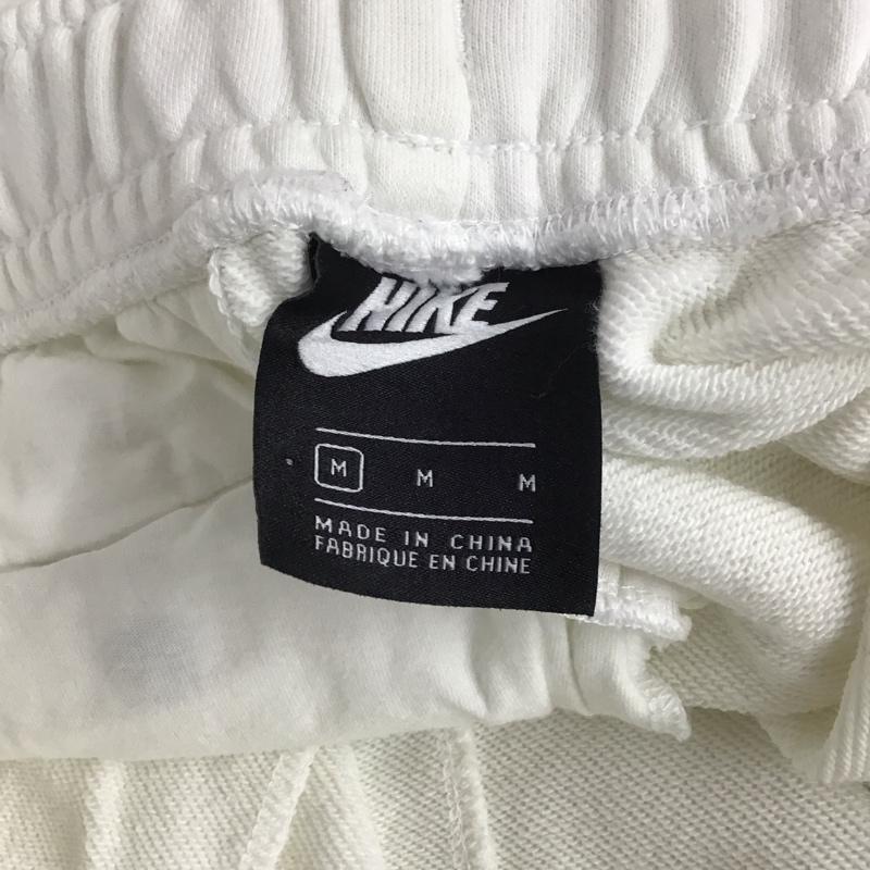 ナイキ NIKE パンツ ショートパンツ cj4883-100 SWOOSHFRENCHTERRYSHORT スウェットパンツ ハーフパンツ M ロゴ、文字 白 / ホワイト /  メンズ USED 古着 中古 10130694