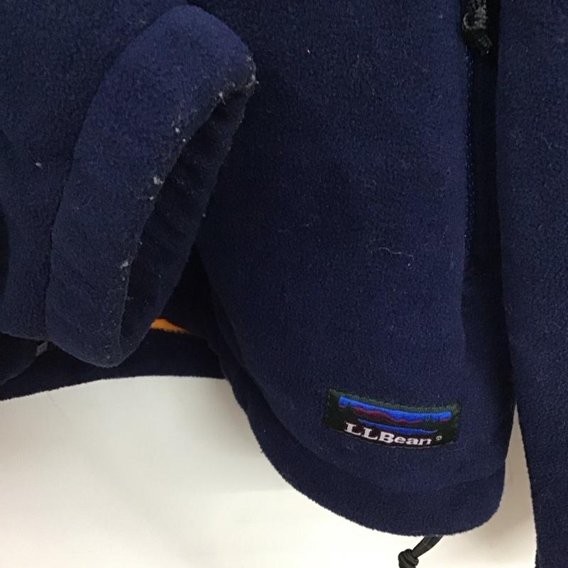 エルエルビーン L.L.Bean ジャケット、上着 ジャケット、ブレザー ジップアップジャケット フリースジャケット アウター XXL 無地 紺 / ネイビー /  メンズ USED 古着 中古 10130637