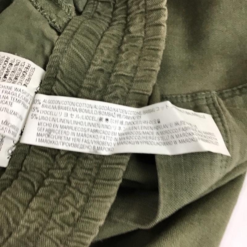 ザラウーマン ZARA WOMAN パンツ ワークパンツ、ペインターパンツ 6394 250 505 ジョガーパンツ XS 無地 カーキ / カーキ /  レディース USED 古着 中古 10118746