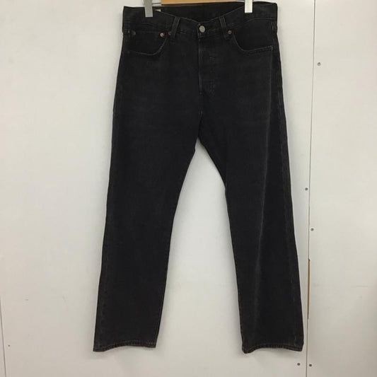 リーバイストラウスアンドコー Levi Strauss & co. パンツ デニム、ジーンズ デニムパンツ ワイドパンツ カジュアルパンツ 32インチ 無地 黒 / ブラック /  メンズ USED 古着 中古 10132920