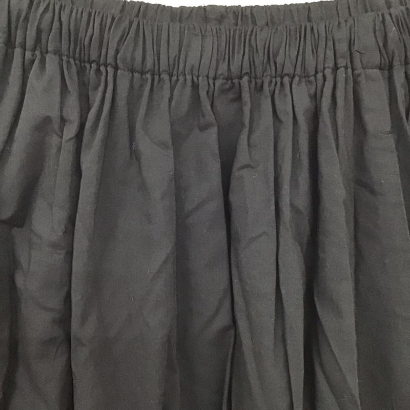 アーバンリサーチ URBAN RESEARCH スカート ロングスカート DR35-25T105 コットンボイルギャザースカート M 無地 黒 / ブラック /  レディース USED 古着 中古 10129181
