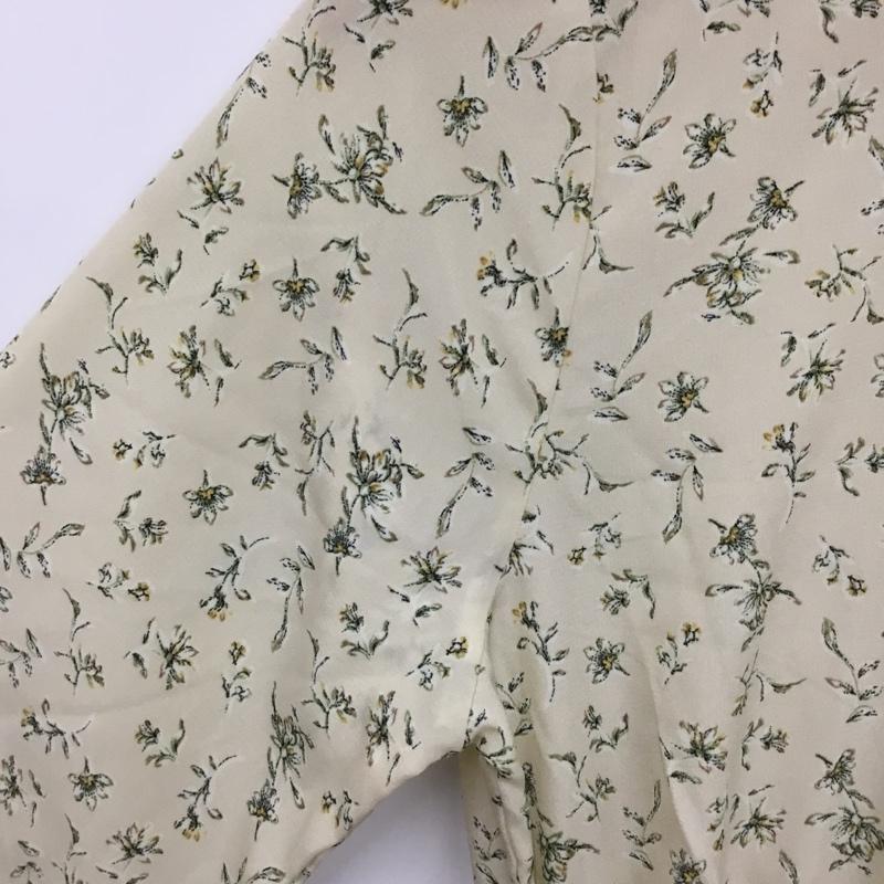 ショコラ フィネ ローブ chocol raffine robe ワンピース ロングスカート 長袖ワンピース フレアワンピース ウエスト切り替えワンピース FREE プリント マルチカラー / マルチカラー /  レディース USED 古着 中古 10119024