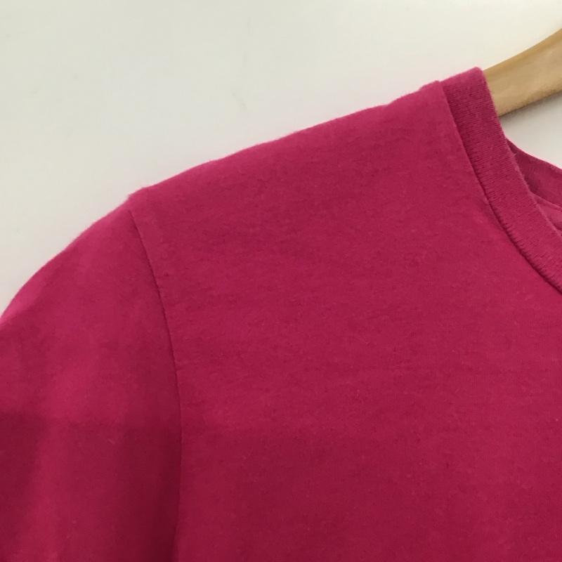 ラルフローレンスポーツ RALPHLAURENSPORT Tシャツ 半袖 クルーネック コットン L ワンポイント 桃 / ピンク /  レディース USED 古着 中古 10139141