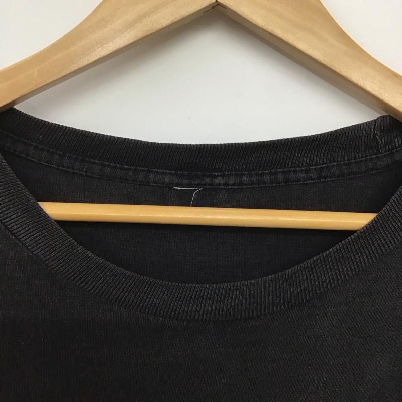 古着 USED シャツ、ブラウス 半袖 半袖カットソー プリントTシャツ クルーネックカットソー プリント ダークグレー / ダークグレー /  メンズ USED 古着 中古 10146662