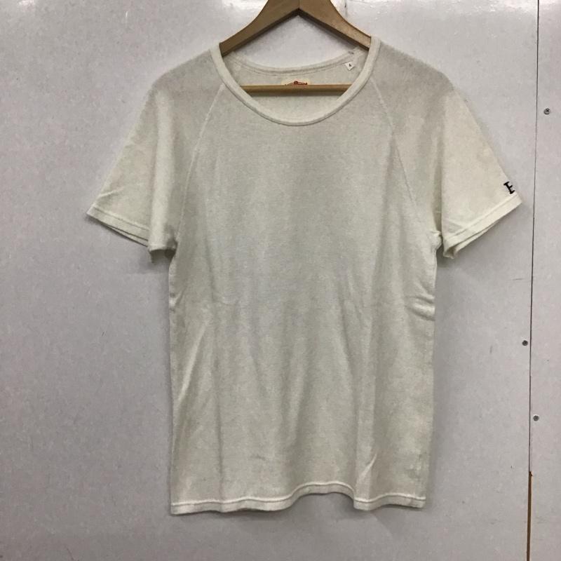 ハリウッドランチマーケット H.R MARKET Tシャツ 半袖 半袖カットソー 無地Tシャツ クルーネックカットソー M 無地 白 / ホワイト /  メンズ USED 古着 中古 10135928