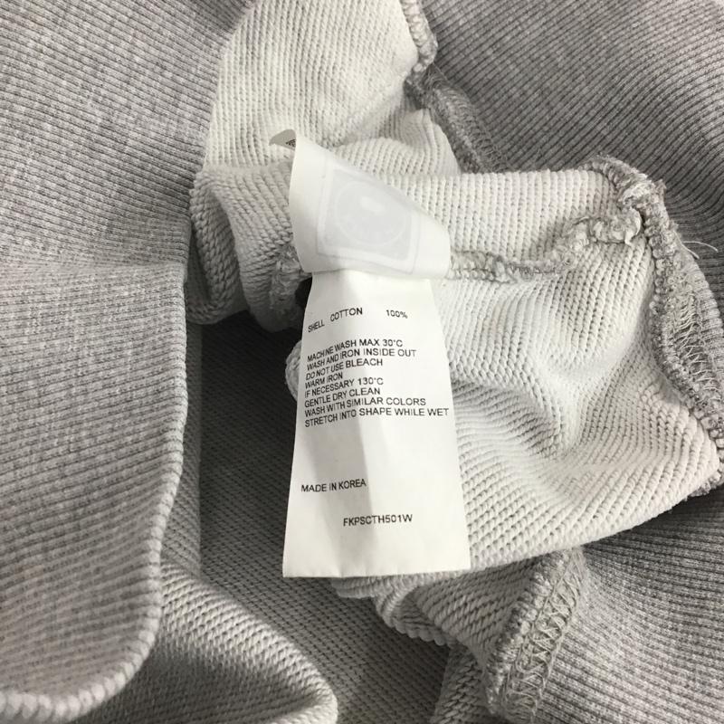 キルシー KIRSH パーカー 長袖 長袖パーカー プルオーバーパーカー スウェット 1 ロゴ、文字 灰 / グレー /  レディース USED 古着 中古 10147220