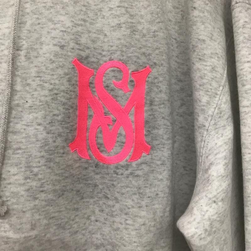 エムエフシーストア MFC STORE パーカー 長袖 長袖パーカー プルオーバーパーカー スウェット XL ロゴ、文字 灰 / グレー /  メンズ USED 古着 中古 10145407