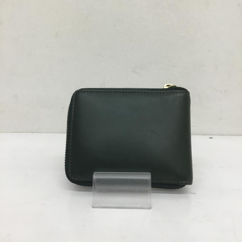 コムデギャルソン COMME des GARCONS 財布 二つ折り 無地 緑 / グリーン /  メンズ USED 古着 中古 10112616