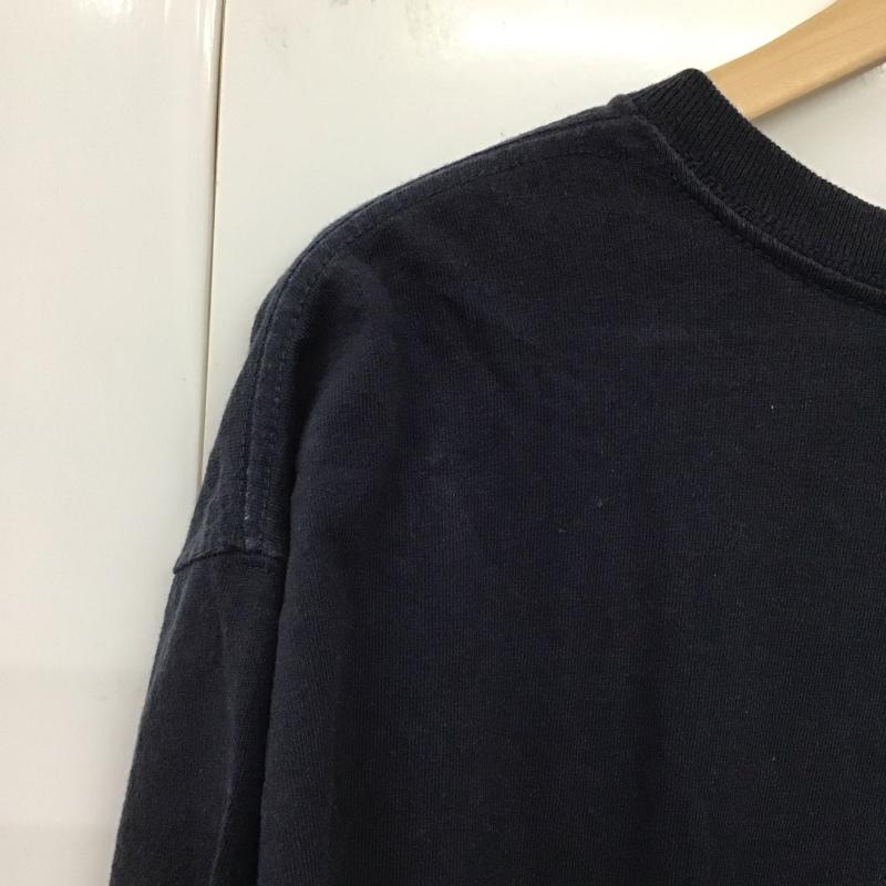 カーハート Carhartt Tシャツ 半袖 L 無地 紺 / ネイビー /  メンズ USED 古着 中古 10134856