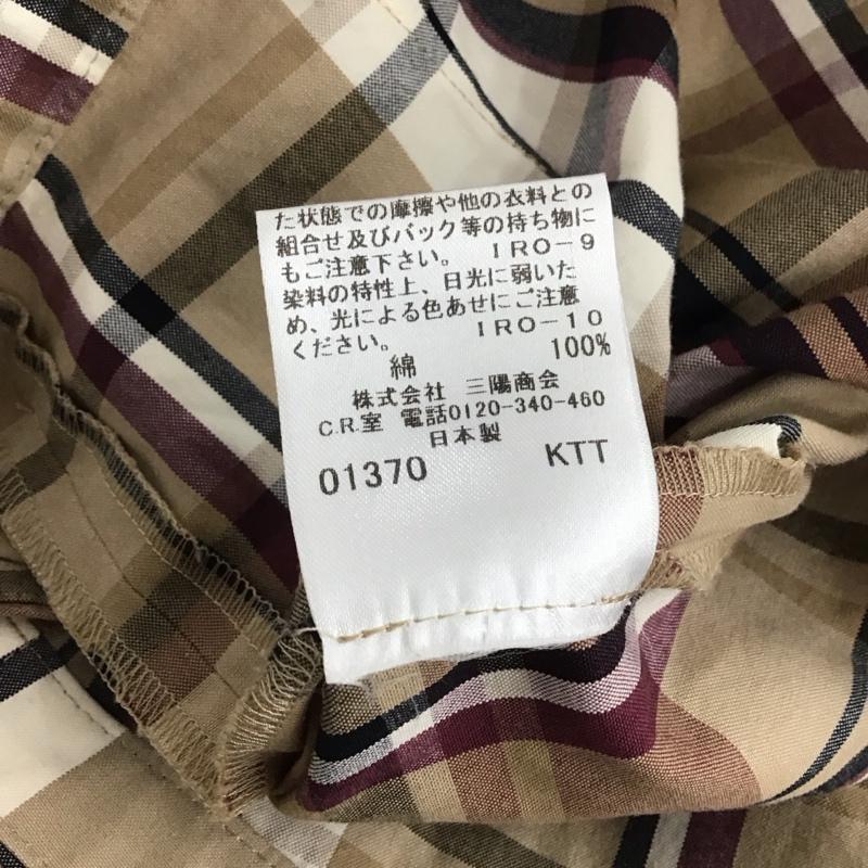 バーバリーブルーレーベル BURBERRY BLUE LABEL ワンピース ミニスカート 38 チェック マルチカラー / マルチカラー /  レディース USED 古着 中古 10139383