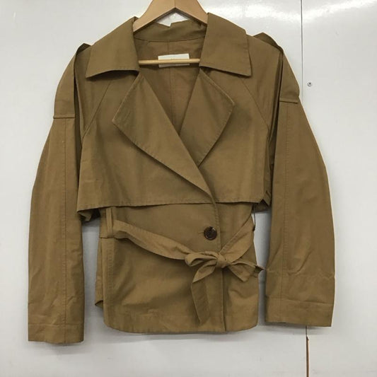 スライ SLY ジャケット、上着 ジャケット、ブレザー 030BA430-4300 SHORT TRENCH JK 1 無地 ベージュ / ベージュ /  レディース USED 古着 中古 10140536