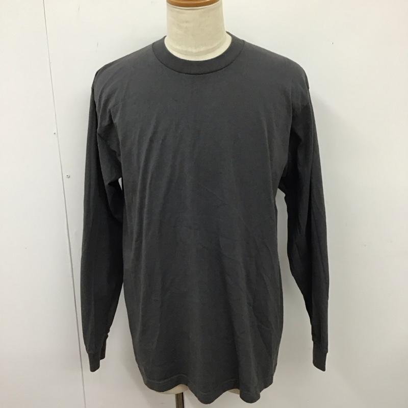 プロクラブ PRO CLUB Tシャツ 長袖 ロンT XL 無地 ダークグレー / ダークグレー /  メンズ USED 古着 中古 10116802