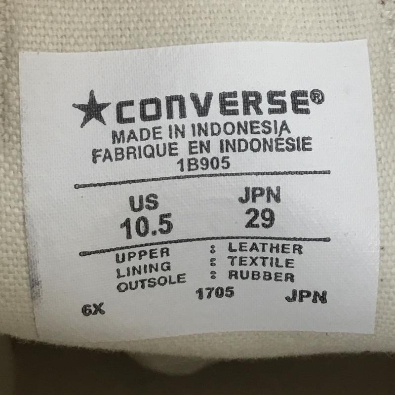 コンバース CONVERSE スニーカー スニーカー LEA ALL STAR OX 1B905 WHITE 29.0cm 無地 白 / ホワイト /  メンズ USED 古着 中古 10110122