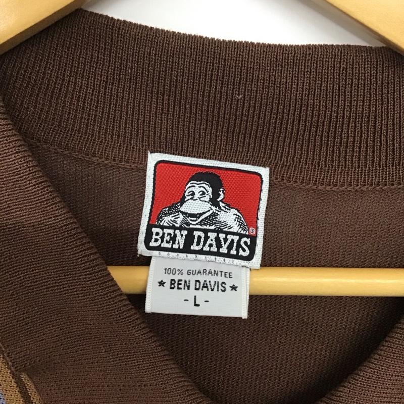 ベンデイビス BEN DAVIS ニット、セーター 半袖 i-23580038 ストライプジップアップセーター 半袖ニットカットソー L ストライプ マルチカラー / マルチカラー /  メンズ USED 古着 中古 10136857