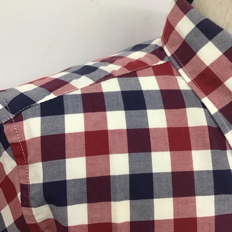 エディーバウアー Eddie Bauer シャツ、ブラウス 半袖 半袖シャツ チェックシャツ ボタンダウンシャツ S チェック マルチカラー / マルチカラー /  メンズ USED 古着 中古 10111119