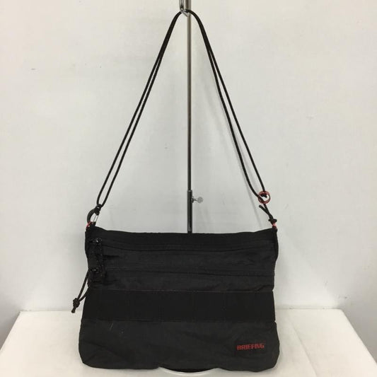 ブリーフィング BRIEFING ショルダーバッグ ショルダーバッグ サコッシュ ロゴ、文字 黒 / ブラック /  メンズ USED 古着 中古 10150588