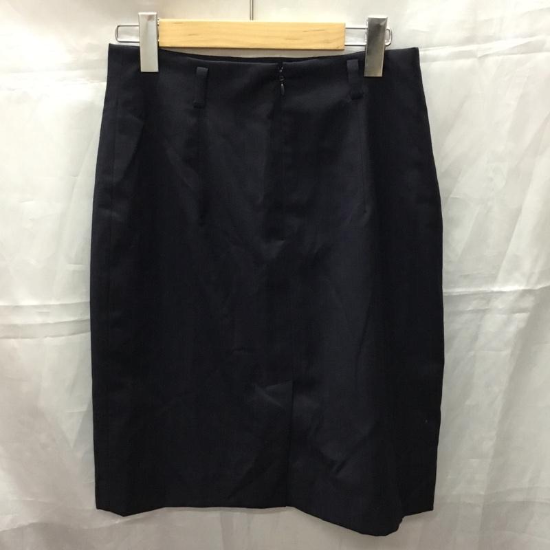 ラルフローレン RALPHLAUREN スカート ひざ丈スカート 無地 黒 / ブラック /  レディース USED 古着 中古 10110638