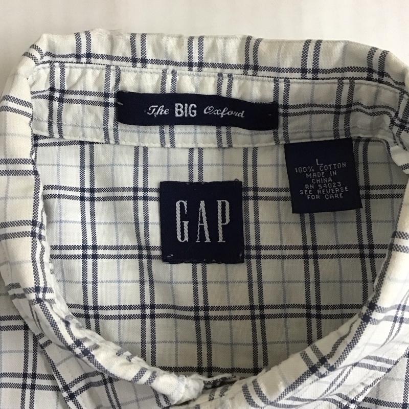 ギャップ GAP シャツ、ブラウス 長袖 長袖シャツ カラーシャツ ポケットシャツ チェックシャツ 90s bigoxford L チェック マルチカラー / マルチカラー /  メンズ USED 古着 中古 10120020