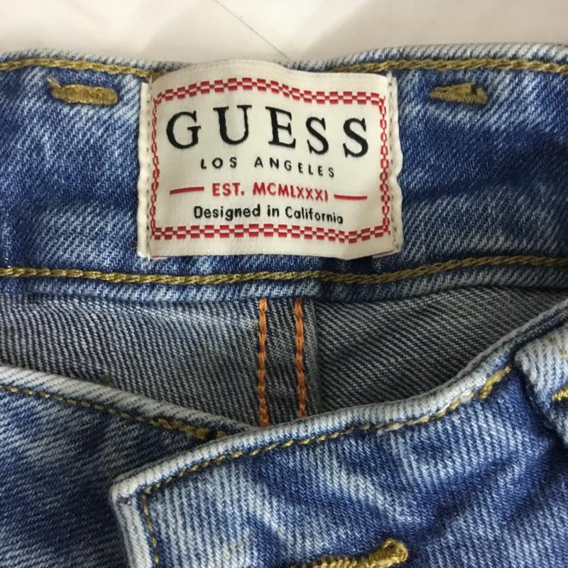 ゲス Guess パンツ デニム、ジーンズ デニムパンツ スリムパンツ ストレッチパンツ ジーンズ 34 無地 インディゴ / インディゴ /  メンズ USED 古着 中古 10115011