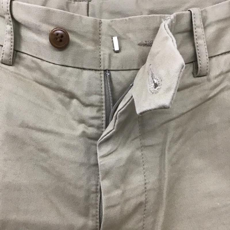 バリー ブリッケン BARRY BRICKEN パンツ チノパン チノパン カジュアルパンツ ワイドパンツ ストレートパンツ 32インチ 無地 ベージュ / ベージュ /  メンズ USED 古着 中古 10110395