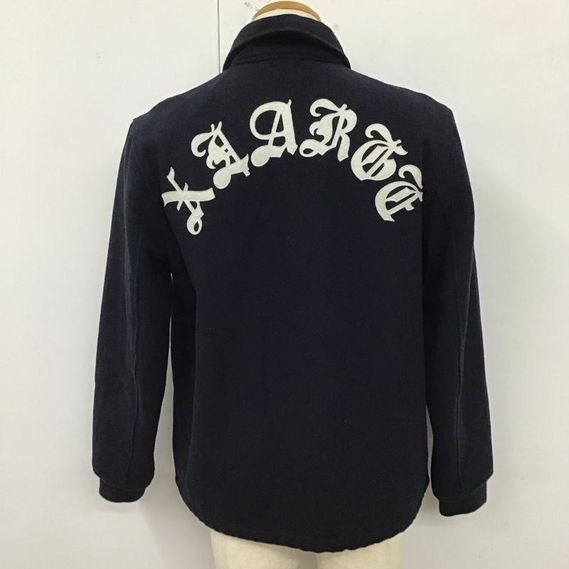 エクストララージ XLARGE ジャケット、上着 ジャケット、ブレザー カラージャケット カジュアルジャケット アウター M ロゴ、文字 紺 / ネイビー /  メンズ USED 古着 中古 10123123