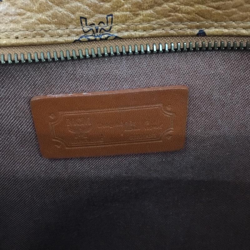 エムシーエム MCM トートバッグ トートバッグ レザー ロゴ ロゴ、文字 茶 / ブラウン /  レディース USED 古着 中古 10144958