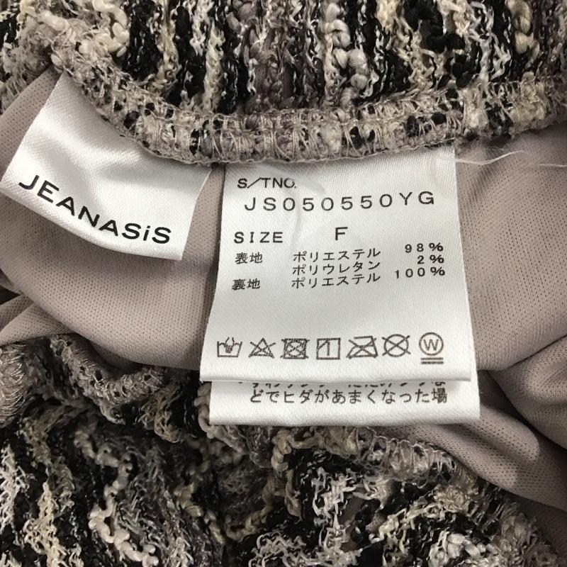 ジーナシス JEANASIS パンツ スラックス JS050550YG マルチストライプジャガードパンツ FREE  マルチカラー / マルチカラー /  レディース USED 古着 中古 10137247