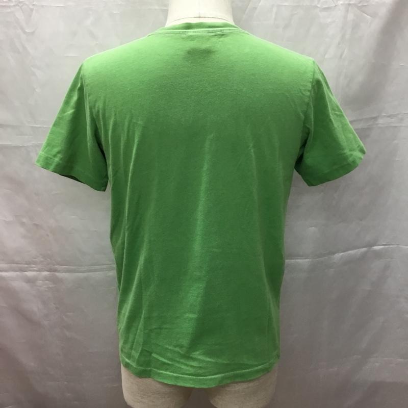 アバクロンビーアンドフィッチ ABERCROMBIE&FITCH Tシャツ 半袖 半袖カットソー プリントTシャツ クルーネックカットソー L ロゴ、文字 緑 / グリーン /  メンズ USED 古着 中古 10108966