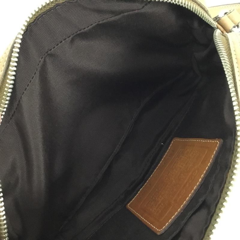 コーチ COACH ショルダーバッグ ショルダーバッグ 6341 シグネチャー 総柄 ベージュ / ベージュ /  レディース USED 古着 中古 10147724