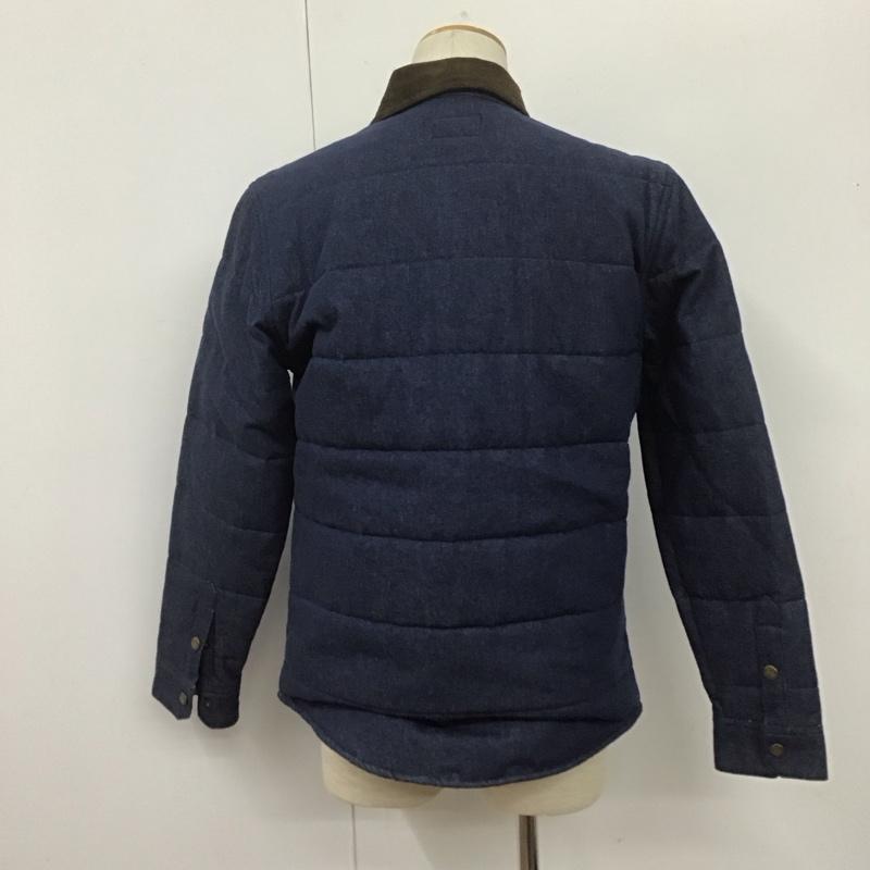 ブリクストン BRIXTON ジャケット、上着 ジャケット、ブレザー デニムジャケット カラージャケット 長袖ジャケット ブルゾン S 無地 インディゴ / インディゴ /  メンズ USED 古着 中古 10108662
