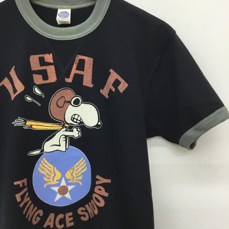 トイズマッコイ TOYS McCOY Tシャツ 半袖 S キャラクター 黒 / ブラック /  メンズ USED 古着 中古 10131963