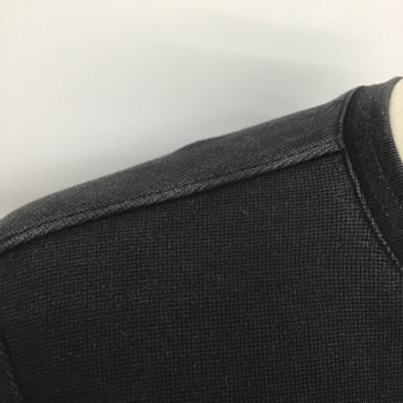 シュプリーム Supreme カットソー 半袖 19AW UniversitySSTop 半袖カットソー サーマル M 無地 黒 / ブラック /  メンズ USED 古着 中古 10126722