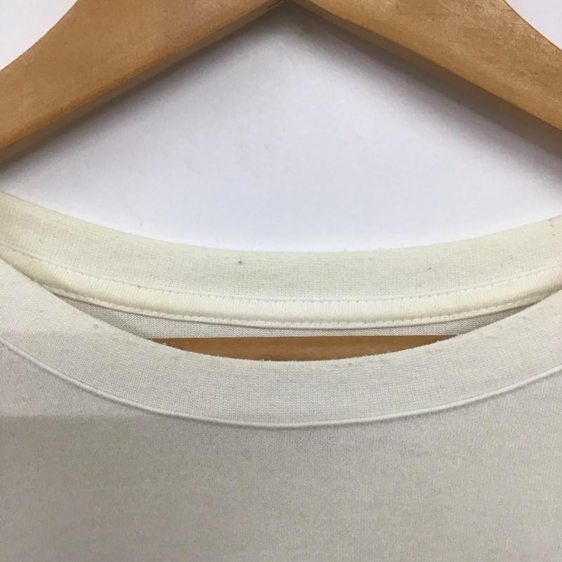 ザノースフェイス THE NORTH FACE Tシャツ 半袖 nt31957 半袖Tシャツ プリントTシャツ クルーネックカットソー XL ロゴ、文字 白 / ホワイト /  メンズ USED 古着 中古 10142989