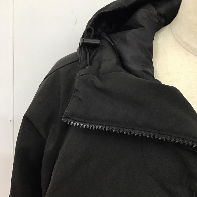 ユニクロ UNIQLO ジャケット、上着 ジャンパー、ブルゾン 311-442563 WHITEMOUNTAINEERING コラボ ダウンジャケット ジップアップジャケット XL 無地 黒 / ブラック /  メンズ USED 古着 中古 10114505